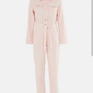 Pink jumpsuit Missguided